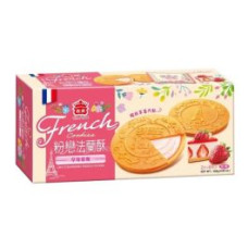 TW I Mei French Cookies Strawberry 12x132g