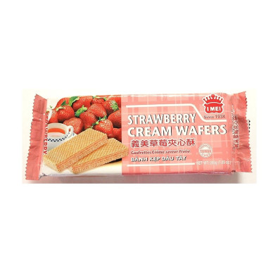 TW I Mei Cream Wafer - Strawberry 12x200g