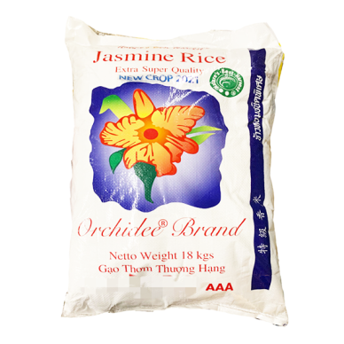 Orchidee Jasmine Rice Longgrain AAA 18kg