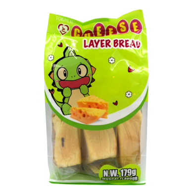 Tokimeki Cheese Layer Bread Cream Muscat 24x179g