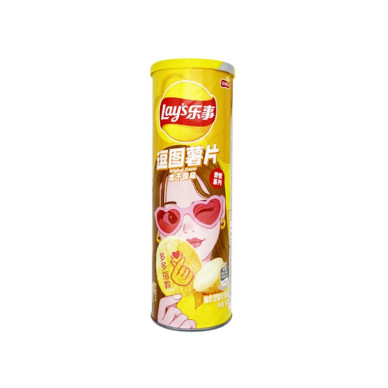 CN Lays Potato Chip Original Fl 24x104g can