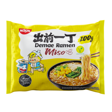Nissin Demae Ramen Miso 30x100g
