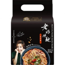 TW Moms Dry Noodle Vegan Chili Sesame 12x4x129g
