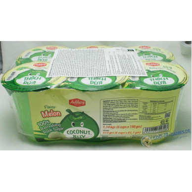 VN AH Nata de Coco Melon Flavor 10x(6x190g) Cup