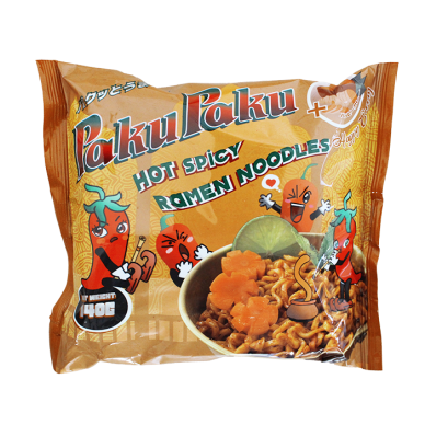 PakuPaku Inst Noodle Happy Curry 40x140g