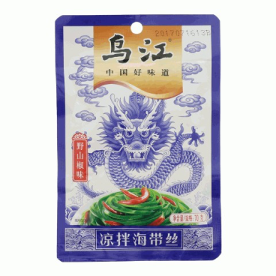 CN Wujiang Shredded Kelp Wild Pepper 100x70g