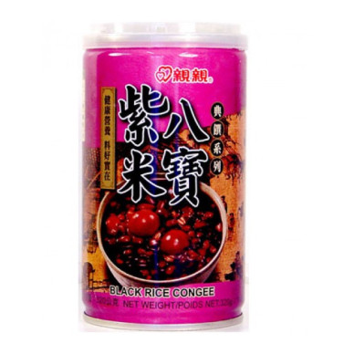 TW QQ Canned Black Rice Congee 24x320g