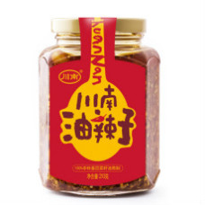 Chuannan Chili Oil (w peanut)8x326g