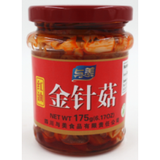 CN Yumei Spicy Enoki Mushroom 12x175g