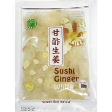 NBH Sushi Ginger Slices White 10x1kg