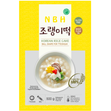 KR NBH Rice Cake Balls for Tteokguk 10x500g