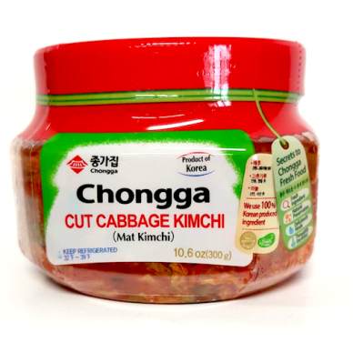 KR CHONGGA Mat Kimchi VEG  6x300g