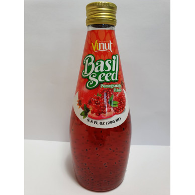 VN Basil Seed Drink Pomegrenate/ Vi Luu  24x290ml