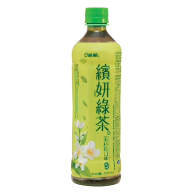 TW QQ PET Green Tea Drink Jasmine 24x530ml
