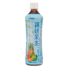 TW QQ PET Fruit Tea Drink Tropical Fruit 24x530ml