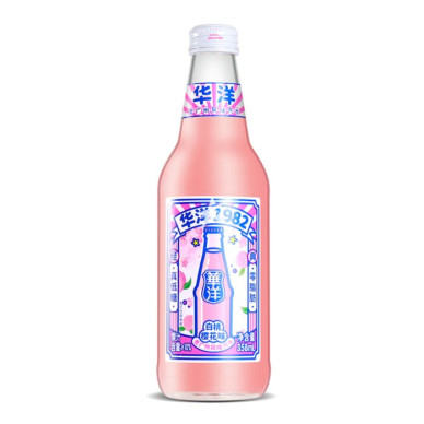 CN HY Soda Drink White Peach Sakura Fl 20x358ml
