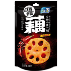 CN Yumei Lotus Root Chips Spicy Flavor 30x100g
