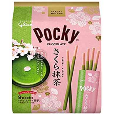 JP Biscuit Sticks Sakura Matcha 6x8x101,6g