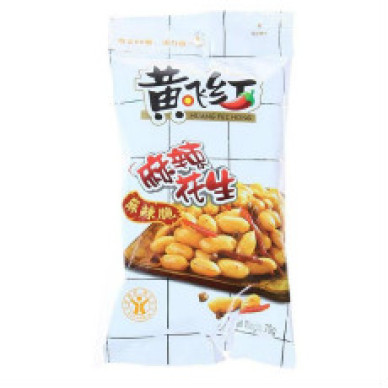 CN Huang Fei Hong Spicy Peanuts 36x70g