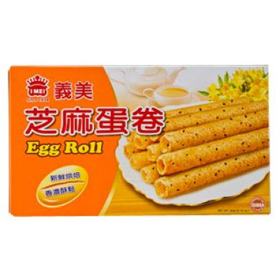 TW I Mei Sesame Egg Roll Cookies 12x60g