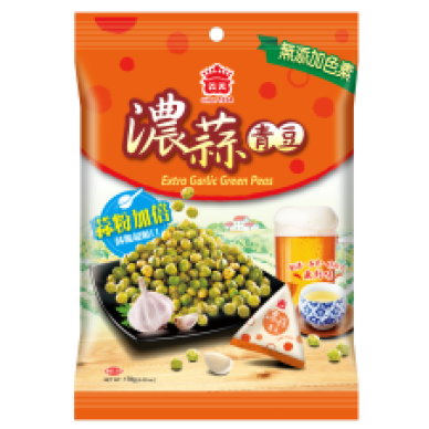 TW I Mei Extra Garlic Green Peas 12x178g