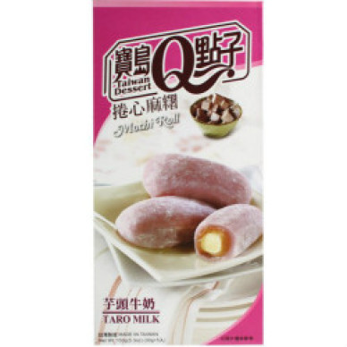 TW Q Taro Milk Mochi Roll  24x150g