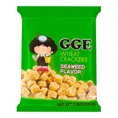 TW GGE Wheat Crackers Seaweed Flavor 15x80g