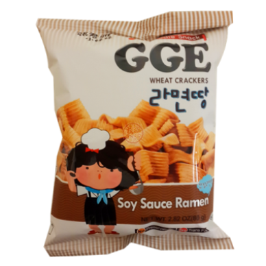 TW GGE Wheat Crackers Soy Sauce Ramen 15x80g
