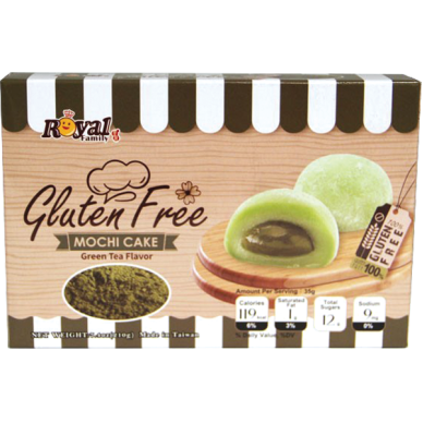 TW Mochi Cake Green Tea Gluten Free 24x210g