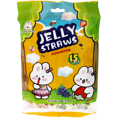 TXMM Jelly Sticks Assorted 4Flavors 30x(15x20g)
