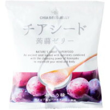 JP Wakashou Chiaseed Jelly Grape 12x150g