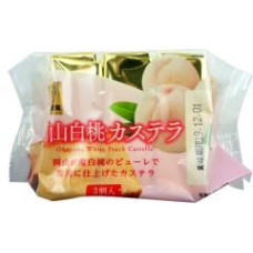 JP Sakura Seika Castella White Peach Fl 6x12x120g