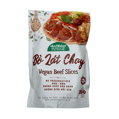 VN ANN Vegan Soy Beef Slices/Bo Lat Chay 30x150g