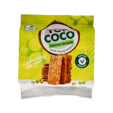 VN Top Coco Coconut Cracker Mung Bean Fl 30x150g
