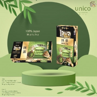 MY Lava Bites Cookies Matcha 30x200g