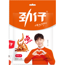 CN Jinzai Fried Anchovy Snack Hot&Spicy 40x110g