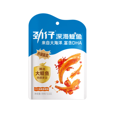 CN Jinzai Fried Anchovy Deepsea Snack Spicy 30x58g