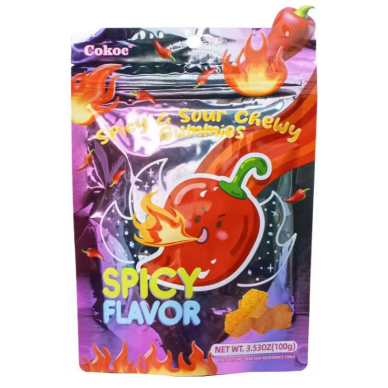 CN Cokoc Gummies Spicy&Sour Flavor 50x100g