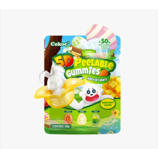 CN Cokoc Peelable Gummies Mixed Fruit Easter50x60g