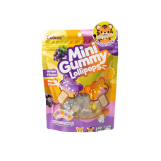 CN Cokoc Mini Gummy Lollipop Grape+Mango 50x60g
