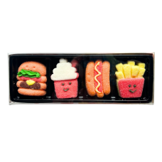 CN GLQ Marshmallow Fast Food Shape 40x80g