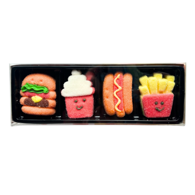 CN GLQ Marshmallow Fast Food Shape 40x80g