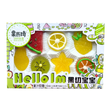 CN GLQ Marshmallow HELLO Fruit Slice Shape 40x110g