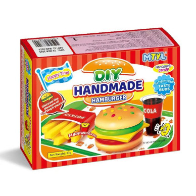 CN DIY Candy Handmade Burger 24x33g