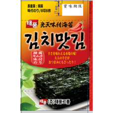 KR NH Roasted Seasoned Laver Kimchi Fl 24x(3x4g)