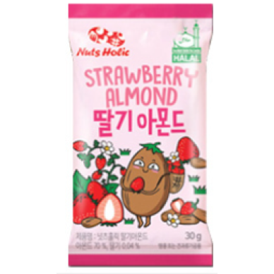 KR NutsHolic Almond Strawberry Fl 20x(8x30g)