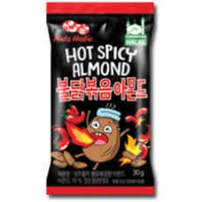 KR NutsHolic Almond Hot & Spicy Fl 20x(8x30g)