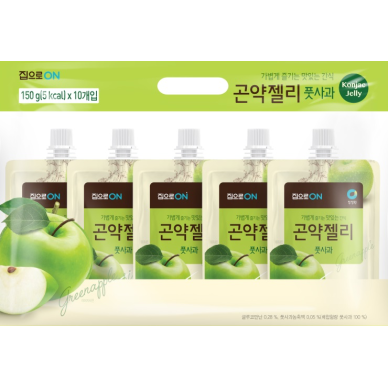 KR CJW Konjac Jelly Apple 10x4x150g