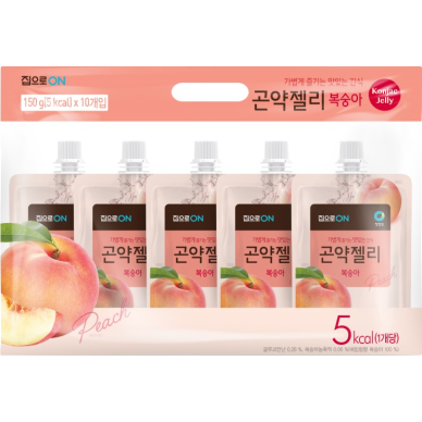 KR CJW Konjac Jelly Peach 10x4x150g