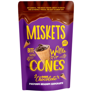TR Miskets Cornet Dark Chocolate 12x70g